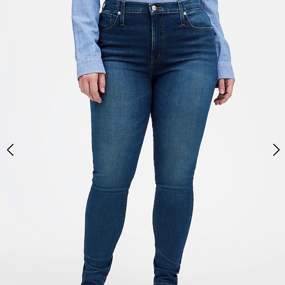 Madewell 10" High Rise Skinny Jeans Size 33